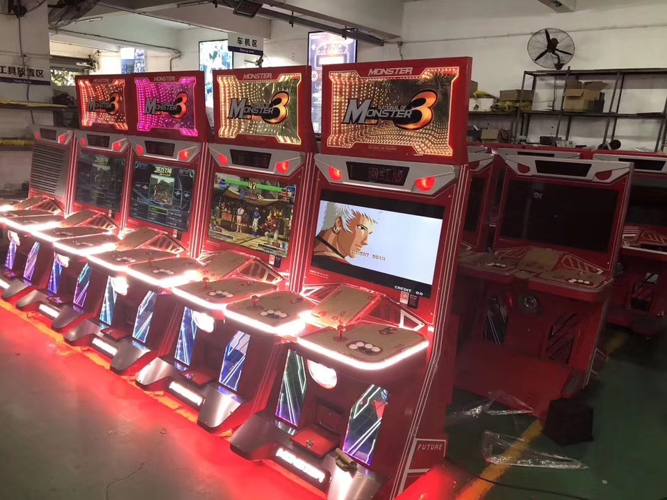 Newest design arcade Game Machine,32&#x27;&#x27;screen  2 player arcade Game Machine Coin Operated arcade fighting game machine