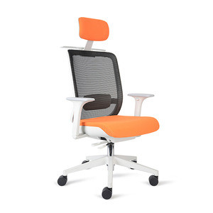 (New)ON- 03AG High quality office  chair with headrest  Fancy Orange Office Chair