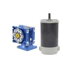 NMRV30 high torque small gear box NMRV50 worm gear speed reducer with 12V/24V DC motor