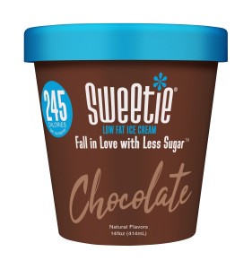 no artificial additives  Sweetie Chocolate Lowfat Ice Cream