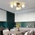 Import Nordic Glass Pendant Ceiling Light LED Modernas Lamparas De Techo For Living Room from China