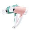 OEM custom High quality travel portable 1000w 50Hz Direct current ABS foldable hair drier blow dryer