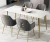 OEM Dining furniture ceramic table top sintered artificial stone table