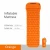 Import OEM light weight folding self-inflating insulated TPU camping mat sleeping pad with pillow from China