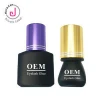 OEM MSDS Clear Individual Premium Strong Fast Long Lasting Eyelash Black Glue