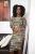Import OEM wholesale half sleeves midi bodycon african wax print dress fashion styles african print dress designs from China