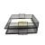 Import Office Storage Trays Document Organizer Rack Metal Mesh Collection Desk Organizer 2 Tier Stackable Letter Paper File Tray from China