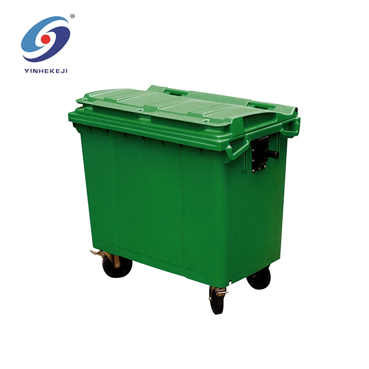 One-Time Forming Design Eco Friendly Can Trash Bin Plastic