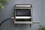 Online shopping multi-function wall mounted metal garden water portable hose reel cart