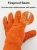 Import Orange Anti-fire Wear Resistant Split Leather Work Protective Good Welding Gloves for Argon TIG Stick Welder from China