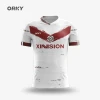 ORKY Profession Football Uniform Suit Male Adult Training Uniform Short Sleeve Jersey Sportswear