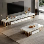 Other salon furniture tv stand tv cabinet gold tv stand and coffee table set living room furniture