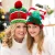 Import OurWarm New Year Gifts Cotton Knit Up Led Light Beanie Funny Kids Cap Christmas Hat from China