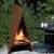 Import Outdoor Camping Fire Pits Corten Steel Wooden Fire Place Stove Table Set from China