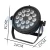 Import Outdoor IP65 dmx rgbwa uv 6in1 waterproof led flat par can uplights from China