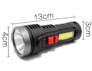 Outdoor Lighting Super Strong Torch Flashlight Battery Display USB Rechargeable Led Long-range Ultra-bright Portable Searchlight