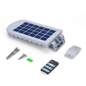 Outdoor Motion Sensor 5W LED Solar Garden Light With Remote Controller