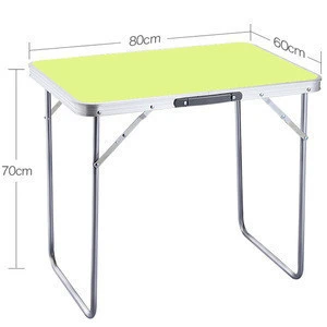 Outdoor portable plastic folding banquet table Wholesale folding camping picnic banquet table