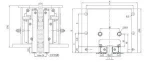 OX-188 Progressive Safety Gear From China Supplier For Elevator Parts
