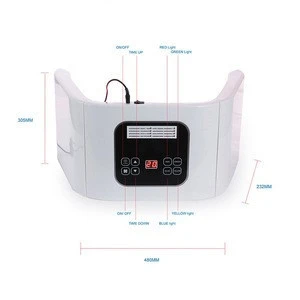 PDT LED Light Therapy Omega Light  Machine 4 Color Photon Therapy Machine Face Body Therapy