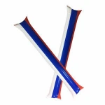 PE printing custom noise maker inflatable cheering stick bam bam stick