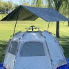 PE Tent Protection Cover Sheet Lightweight Tarp Shelters for Survivors
