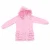 Import peach long sleeve autumn toddler baby top ruffle girl coat with zipper from China