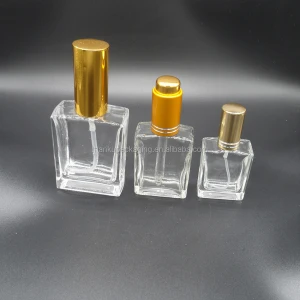Perfume glass bottle square fancy  30ml square perfume bottle perfume bottles 10 ml glass spray