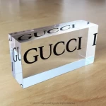 Personalized  Lucite Acrylic Logo Plaque Acrylic block Acrylic Sign Board