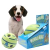 Pet Wobble Wag toy Giggle Ball Dog training ball cat playing ball make sound 2020 christmas dog toy