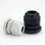 Import PG7 Electrical Nylon Cable Gland with plastic insert lock nuts IP68 black cable gland from China