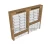 Import Pharmacy Shelving Design Fixtures Cabinets Units Systems Streamlined with End Panel from China