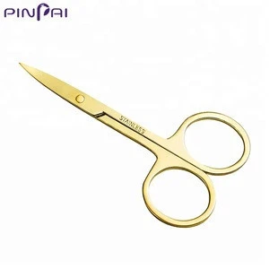 Pinpai brand 2018 high quality nail tool professional stainless steel small manicure scissors
