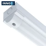 PIR Motion Detection CCT&Watt Switchable 4FT 40W Twin LED Strip Batten Light