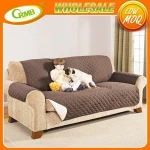 Plain Dyed Sofa Reversible Furniture Protector l Shape Sofa Cover