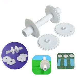Plastic cake cutter pastry dough pie crust cutter roller 6pcs removable cutting roller set