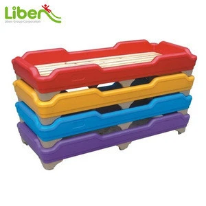 Plastic Kids Furniture Children Bed for Baby Daycare