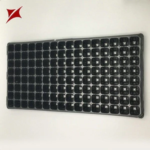 Plastic Material Black Vegetable Plant Seed Germination Growing Tray