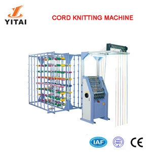 Plastic Power Cord Making Patch Cord Knitting Machine