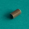 Plastic PVC slotted set screw With Flat Point