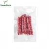 Plastic Vacuum 3 Side Seal Frozen Food Fruits Packaging Resealable Bag For Frozen Chicken