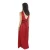 Plus size ladies wedding bridal red sequins velvet tape customized dress