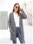 Import Plus size sweaters knitted cardigan womens  Knit clothing  loose casual fashion sweater coat from China