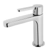 Popular 25MM CE Brass Polished Gold Single lever handle mixer Classic Lavatory Bathroom basin faucet