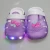 Import Popular clear jelly sandals kids led light clogs from China