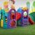 Import Popular Hot Selling Garden Plastic Playground Plastic 8 in 1 adjustable Play baby Slide Playground for Children from China