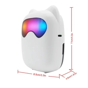 Portable Mini Thermal Printer LED Flashlight 57*25mm Ink-free Bluetooth APP Student gift