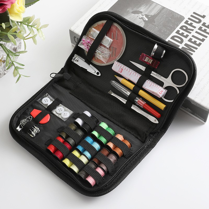 Portable Sewing kit Home Travel Thread Threader Needle Tape Measure Scissor Sewing Kit 39-piece Embroidery Accessories