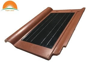 Power Generating 10W Mono Solar Roof Tile