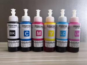 Premium Dye Ink 70ml 100ml For Epson L100 L200 L210 L301 L350 L355 L455 L555 L805 L1300